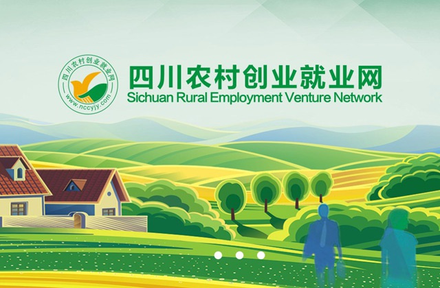 四川農村創業就業網網站設計