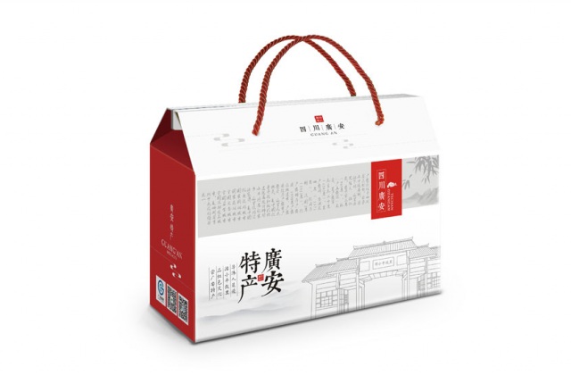 廣安特產禮品包裝視覺設計提升方案-包裝插畫設計、土特產包裝設計